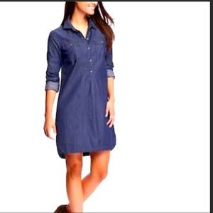 OLD NAVY jean  dress/. New